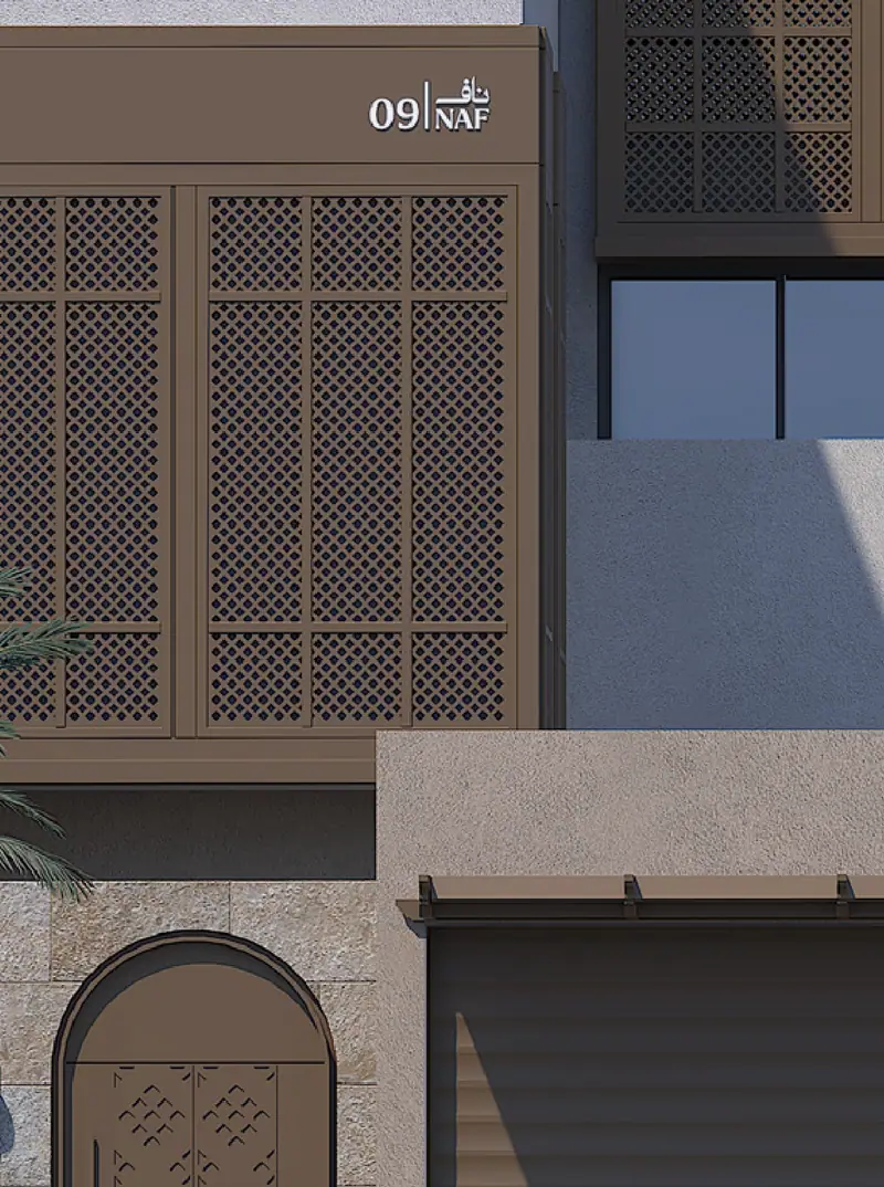 تصور معماري لـ ناف 9