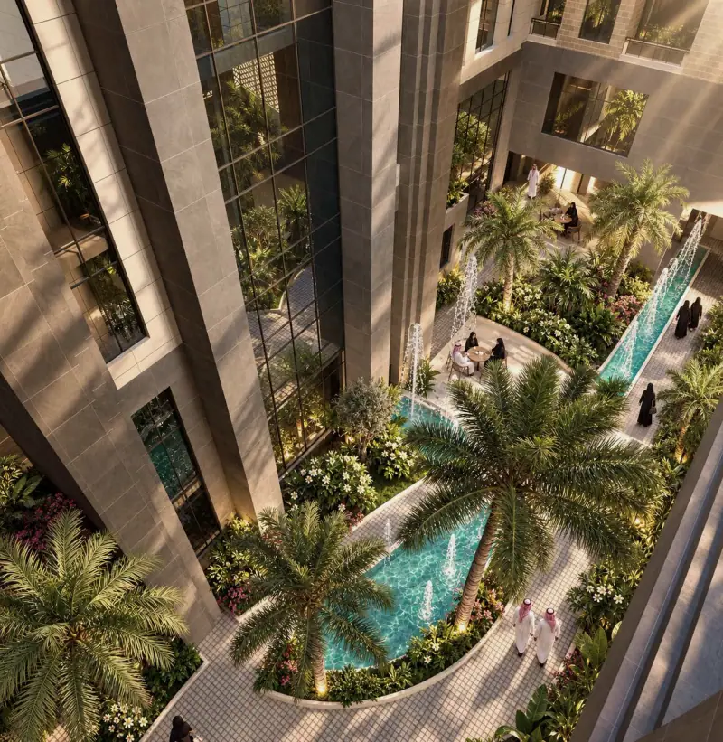 تصور معماري لـ رحاب ناف
