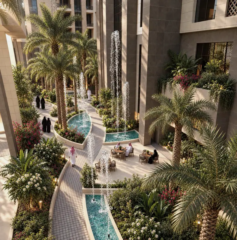 تصور معماري لـ رحاب ناف