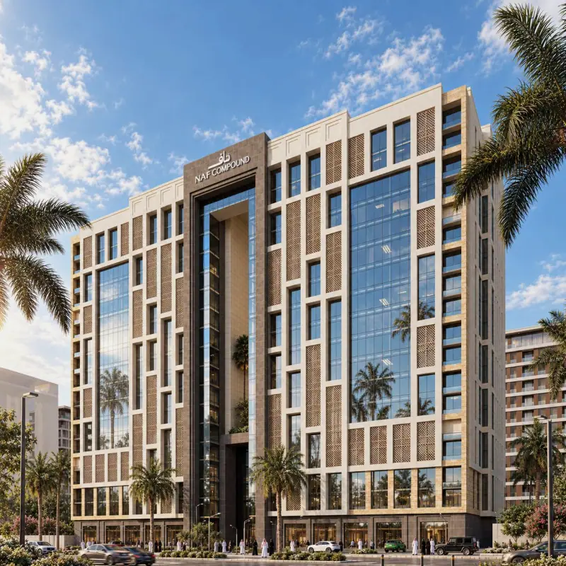 تصور معماري لـ رحاب ناف