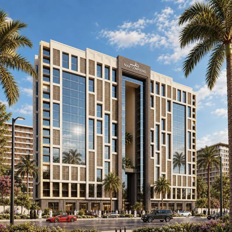 تصور معماري لـ رحاب ناف
