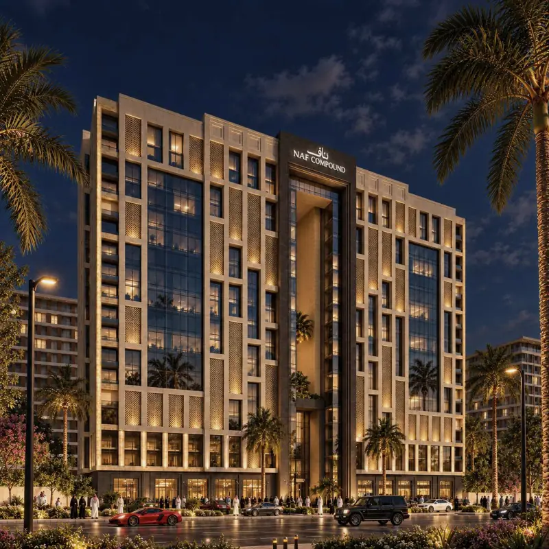 تصور معماري لـ رحاب ناف